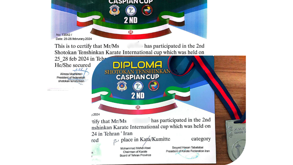 اخبار-موفقیت‌های ورزشی بورسیه‌های زابل بنیاد دانش در مسابقات بین‌المللی کاراته